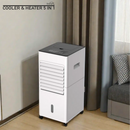 Refrigerador de ambientes, calefactor, ventilador, humidificador y purificador de aire
