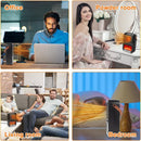 Mini Calefactor Eléctrico Portátil con Control Remoto – Calor Rápido y Seguro